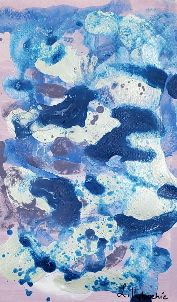 Wild and Contrasting Orange blue and silver Dreamstate